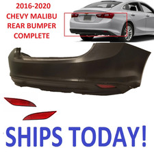 2016 2017 2018 2019 2020 Chevy Malibu rear bumper UPPER + LOWER reflectors picture