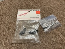 Vintage Andy’s 3452 Team Associated RC10 Front Spindle Blocks & 6218 Inline Axle picture