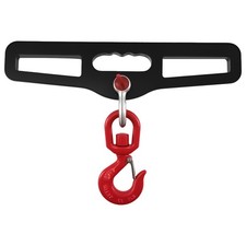 3 Ton Forklift Lifting Hook Attachment 6600LB Dual Fork Mount 360° Swivel Hook picture
