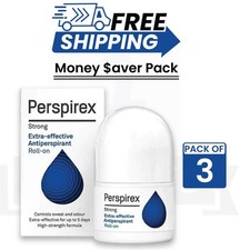 Perspirex Strong Extra Effective Antiperspirant Roll-On 20ml - PACK OF 3 picture