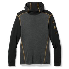 Smartwool  Classic Thermal Merino Base Layer Hoodie - Men's Charcoal MEDIUM picture