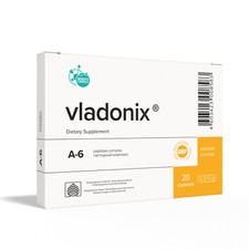 Vladonix A-6 Original Khavinson Natural Thymus Peptide Bioregulator 20 Capsules picture