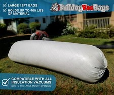 20 BulldogVacBags Multipurpose Insulation Removal Vacuum Bags No-Tear GUARANTEED picture
