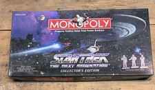 Monopoly STAR TREK The Next Generation Collector,s Edition open box picture