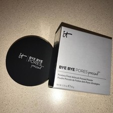 🌹 IT COSMETICS BYE BYE PORES Airbrush Finish Pressed Powder makeup Translucent picture
