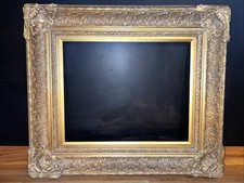 VTG Large Ornate Gold Gilt Picture Frame Louis XV Rococo Revival 26x30 Fit 16x20 picture