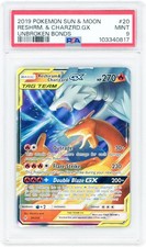 Reshiram & Charizard GX 2019 Pokemon Unbroken Bonds Ultra Rare #20 Item#14653313 picture