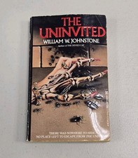 The Uninvited By William W Johnstone Zebra Books 1988 Vintage Horror Paperback picture