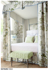 Thibaut Cream/Lavendar Katsura Wallpaper Grand Palace  New Double Rolls T13622 picture