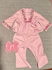 American Girl Julie Pajamas Sleepwear Set – Used – Doll Clothing picture