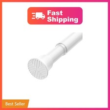 AIZESI Tension Curtain Rod 32-72 Inch White 1 Pack picture