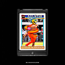 1/1 GUNNAR HENDERSON 🔥 2026 TOPPS 1991 PARALL SSP 🔥 NEW PENINI: ONE OF ONE ART picture