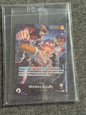 One Piece Monkey D. Luffy OP05-060 Leader Foil Promo PSA Magazine 5000 - Sealed picture