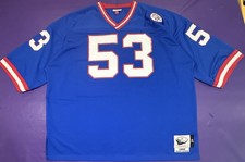 Authentic 1986 Harry Carson #53 New York Giants Mitchell & Ness SPIDER Jersey 60 picture