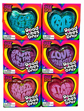 NEW NeeDoh Good Vibes Only Squishy Sensory Fidget Toy Stress Relief Schylling picture