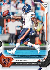 D'Andre Swift 2026 NFL Topps NOW Card 12 Presale picture