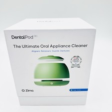 Zima Dental Pod Pro Oral Appliance Cleaner - SAGE GREEN New Sealed picture