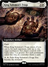 KING SOLOMON'S FROGS (EXTENDED ART) 312 R COMMANDER: MARVEL SUPER HEROES NM picture