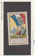 France WWI Orleans Jeanne d´Arc Joan of Ark Red Cross Vignette Imprint @ Bottom picture