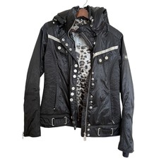 Obermeyer Madison Jacket 4 Moto 20000mm Waterproof Thinsulate Street To Slope picture