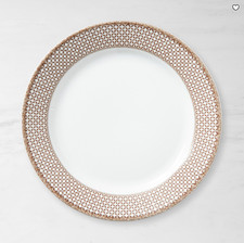  Set of 8 - Williams Sonoma Plymouth Gate Dinner Plates picture