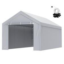 Carport Replacement Canopy Car Shelter Top+Side 10x20ft Frame Not Included picture