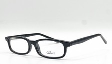 NEW GALLERY ERWIN BK BLACK AUTHENTIC EYEGLASSES 49-17 picture