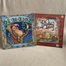 Vintage Discovery Toys Book Set Puzzle Island One Odd Owl Paul Adshead Education picture