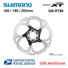 Shimano XT Ice-Tech SM-RT86 6 Bolts Disc Brake Rotors 140/160/180/203mm RT-MT800 picture