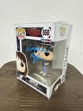 Funko POP Stranger Things #550 Joyce, Signed Winona Ryder Autograph w/COA picture
