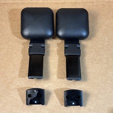 Pair Quickie Q300M Q500M Q700M Lateral Thigh Supports with Brackets picture