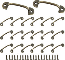 20PCS 2 Inch Vintage Mini Pulls, Bronze Knobs Drawer Pulls, Jewelry Box Pulls An picture
