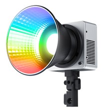 NEEWER RGBWW LED Light, 80W Bowens Mount, 2500K-7500K, 72Wh Battery, 100W PD picture