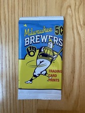 2025 Milwaukee Brewers Police Unopened Pack 2nd Edition Pop Fly Comic Cards picture