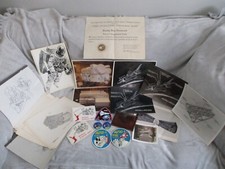 NASA/TELEDYNE SHUTTLE ASTRO-1 (1ST GEN PHOTOS) NEG+CONCEPT DRAWINGS/DECALS/PINS picture