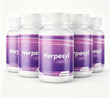 1-5 Pack Herpesyl Pills Capsules Supplement Tablets Purple Bottle picture