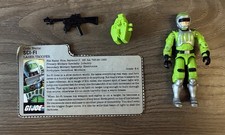 Vintage 1986 GI Joe Sci Fi Action Figure Hasbro Joints Tight With Card picture