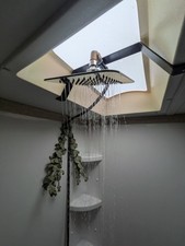 RV Rain Fall Shower Head TALL 6'3