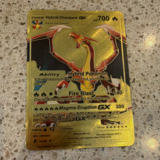 Hybrid Charizard GX 12/125 700 HP Full Art Holo Pokemon TCG Card, English picture