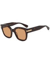 Amiri Classic Logo Sunglasses- Brown / Brown / Gold picture
