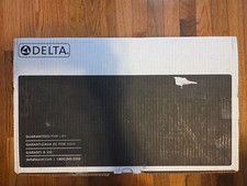 Delta 342702-BL Modern Monitor 14 Shower System Raincan Hand Shower Matte Black picture