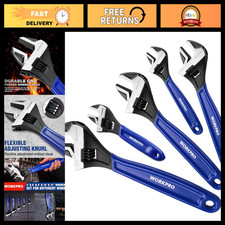 5 PCS Adjustable Wrench Set - 4