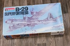 Monogram 1:48 B-29 Superfortress Plastic Airplane Model 1977 picture