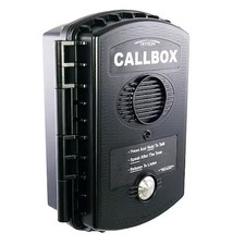 Ritron Rqx-411-Qblk Two-Way Radio Callbox, Black, 3 1/16