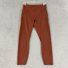 Lululemon Base Pace High Rise Tight Womens 10 Rust Brown Nulux Running 25 Inch picture