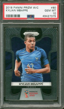 Kylian Mbappe 2018 Panini Prizm World Cup #80 PSA 10 GEM MINT Rookie Card France picture
