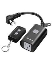 DEWENWILS Outdoor Remote Control Outlet, 15A Wireless Remote Control Switch picture