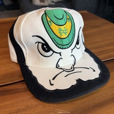 Vintage 90's Notre Dame Fighting Irish SnapBack Hat Cap Pro Player Korea Adult picture