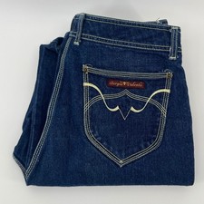 Sergio Valente Jeans Mens 36 Blue Vintage Straight Leg High Rise Denim picture