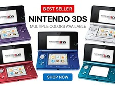 Nintendo 3DS Handheld Gaming Console With SD 32G + AC  (Open Box) picture